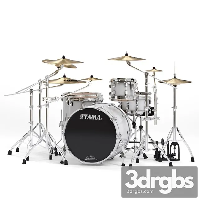 Drum set Tama Performer 1 3D Model Free