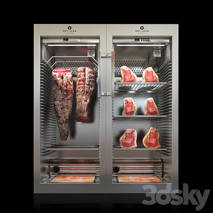 Dry Ager DX 1000 3D Model Free