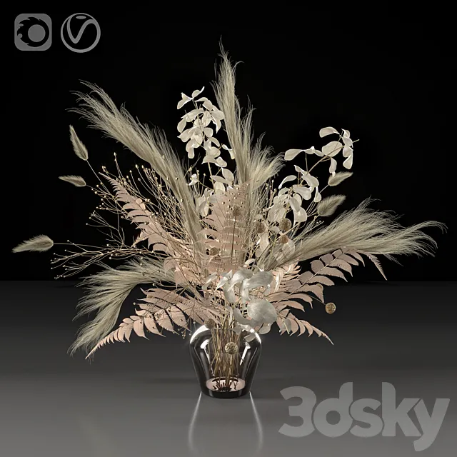 Dry bouquet 3DModel