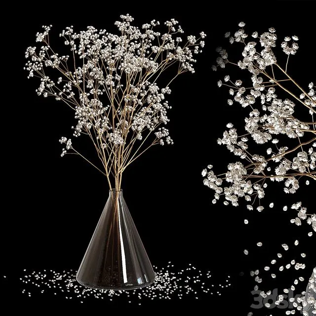 Dry Flowers_2 3D Model