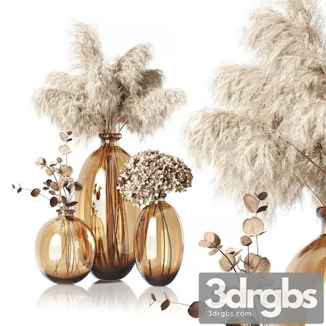 Dry Plants 02 3D Model Free