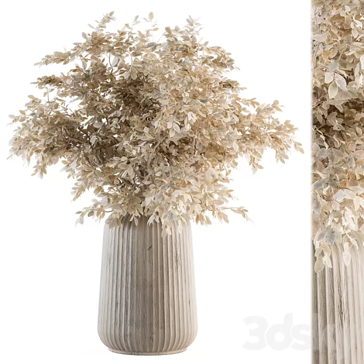 Dry plants 46 - Dried Plant Bouquet 3D Model