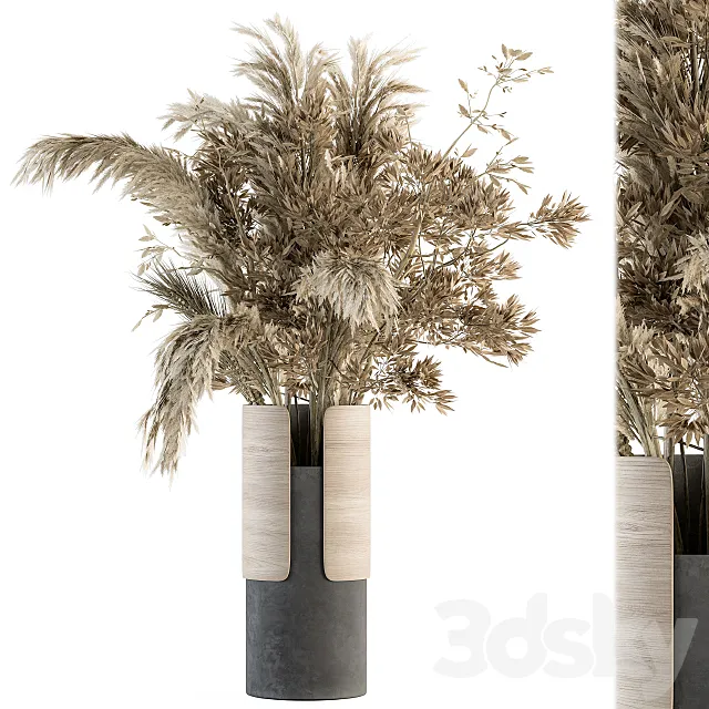 Dry plants 48 - Dried Plant Bouquet 3DModel