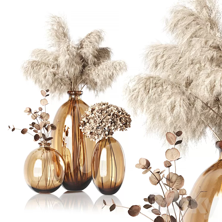 Dry_plants_02 3D Model Free