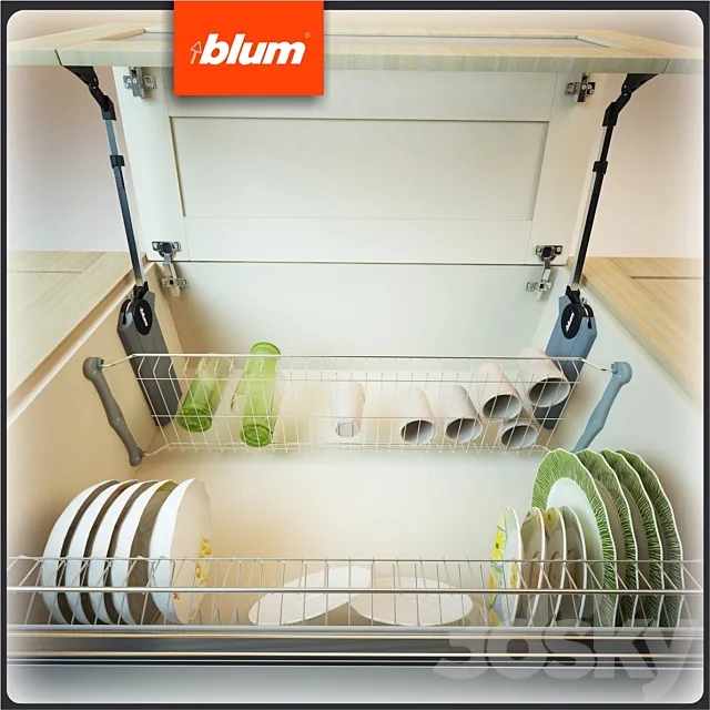 Drying. Lift blum AVENTOS HF. 3DModel