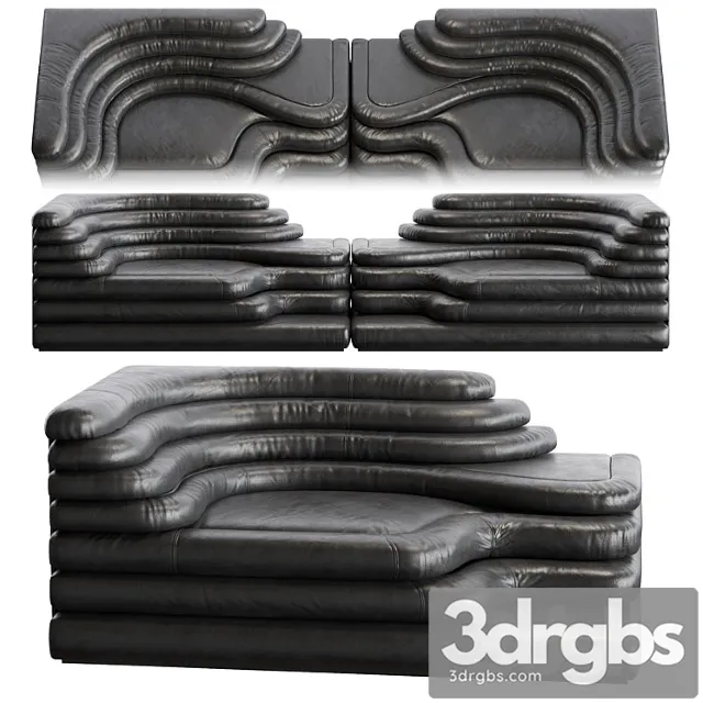 Ds-1025 terrazza lounge 2 3D Model Free