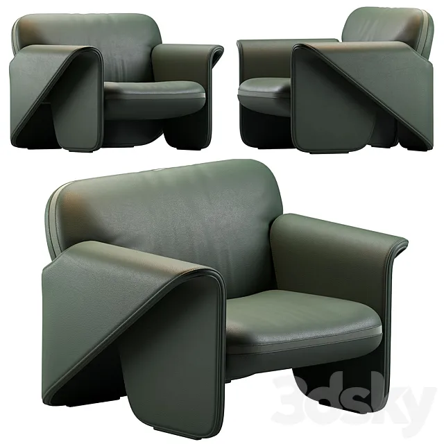 DS 125 armchair De Sede 3DModel