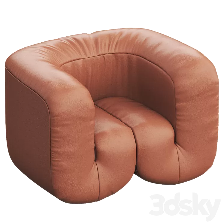 DS-707 Leather armchair By de Sede 3D Model Free
