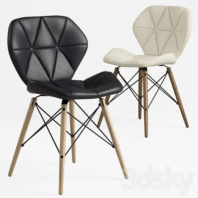 DSW DEEP chair 3D Model