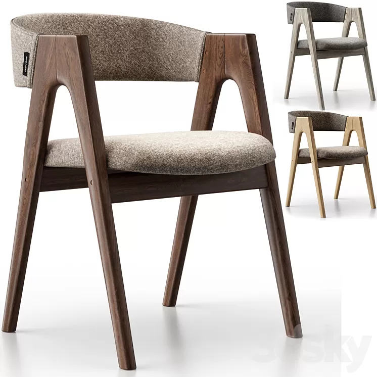 Dublin Chair by Deephouse 3D Model Free