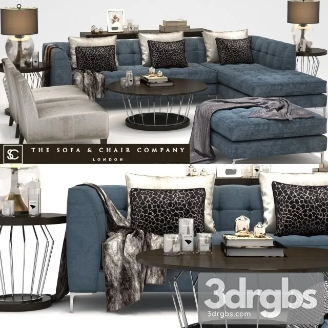 Duchamp Sofa 01 3D Model Free