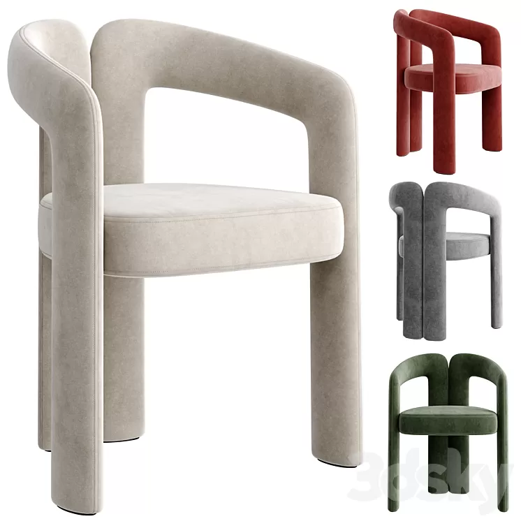 DUDET Chair 3D Model