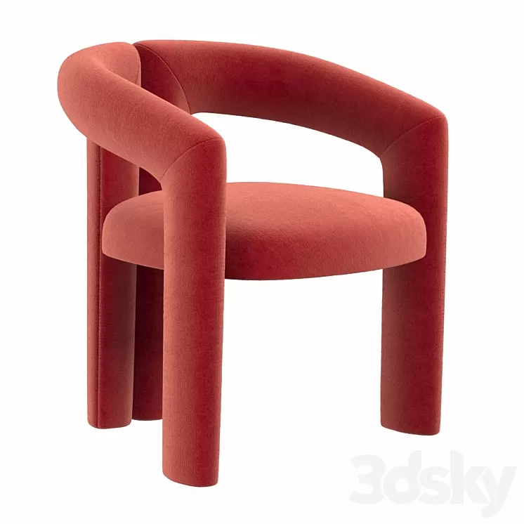 Dudet chair by Cassina 3D Model