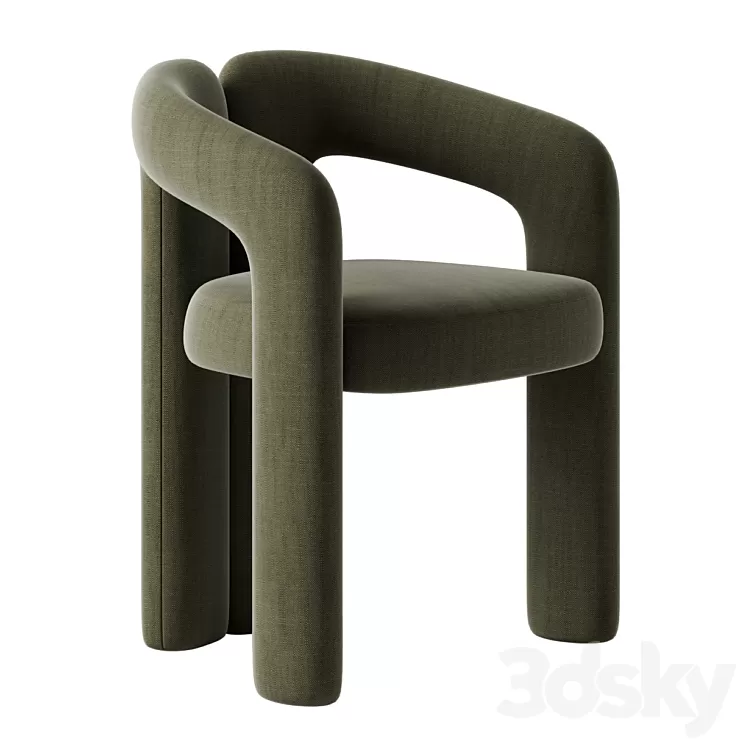 Dudet chair by Cassina 3D Model