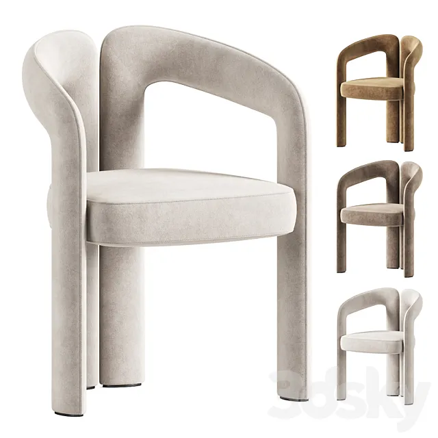 Dudet Chair Cassina 3D Model