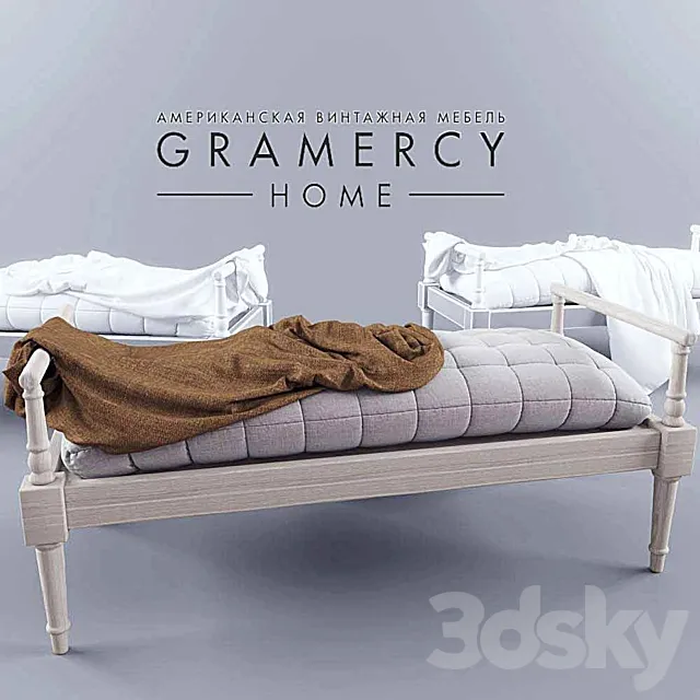 Dudley Bench 3DModel