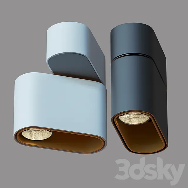 Duell surface by Modular Lighting Instruments 3DModel