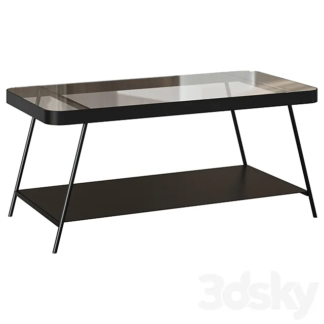 Duilia coffee table 3D Model
