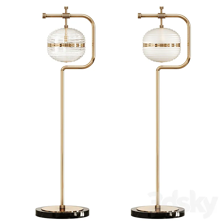 Duke floor lamp 3D Model Free