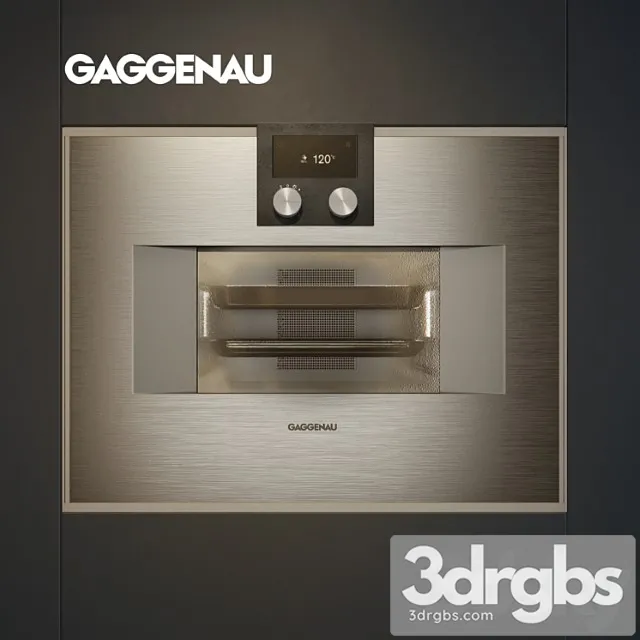 Dukhovoi Shkaf Gaggenau 3D Model Download