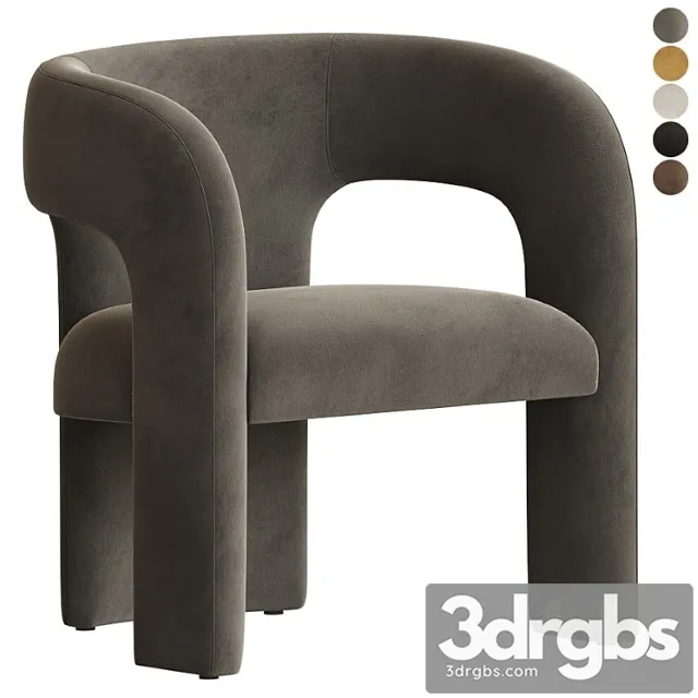 Dunloe Chair Sohohome 3D Model Free