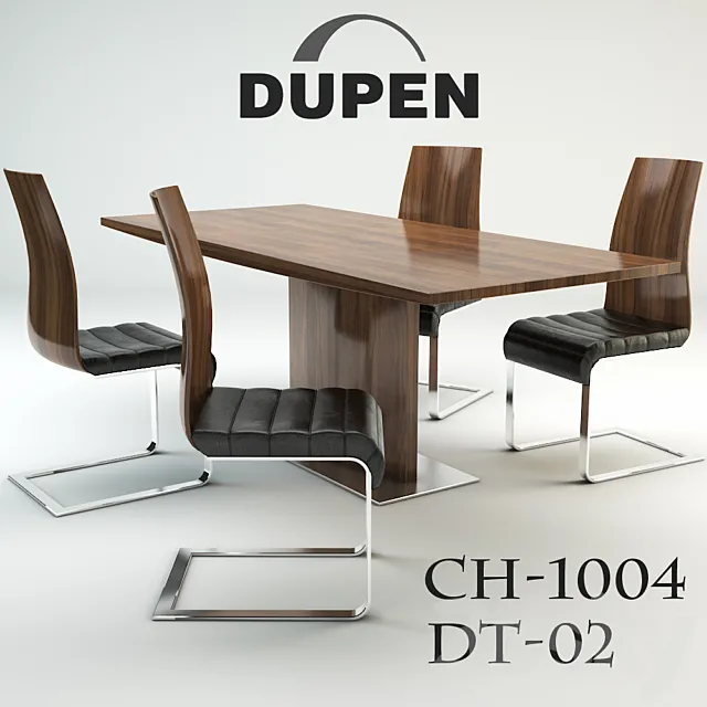 Dupen CH-1004 DT-02. 3D Model