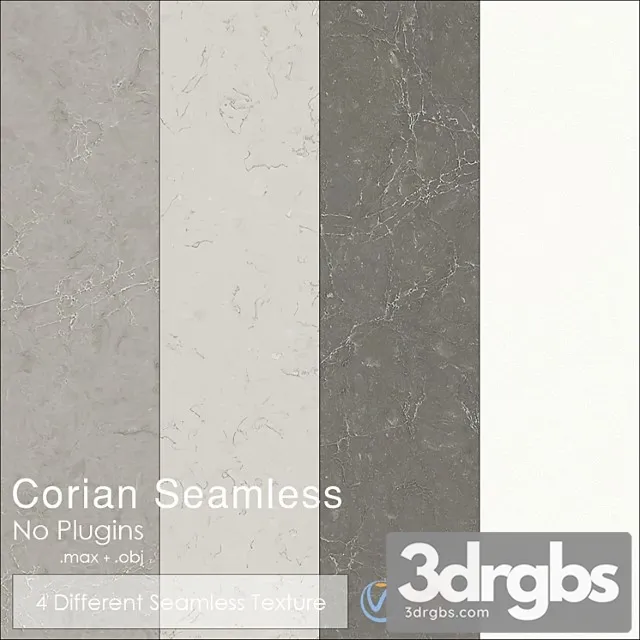 Dupont Corian Kitchen Countertops Grigio 1 3D Model Free