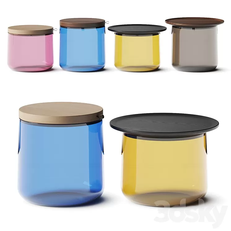 Durame Tia Coffee Tables 3D Model