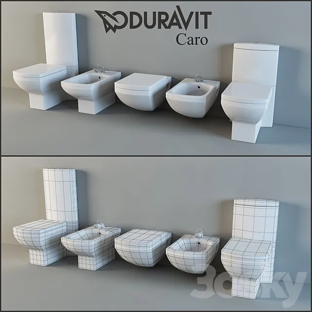 Duravit _ Caro 3DModel