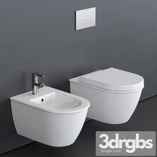 Duravit Darling New Wall Hung Wc 3D Model Free