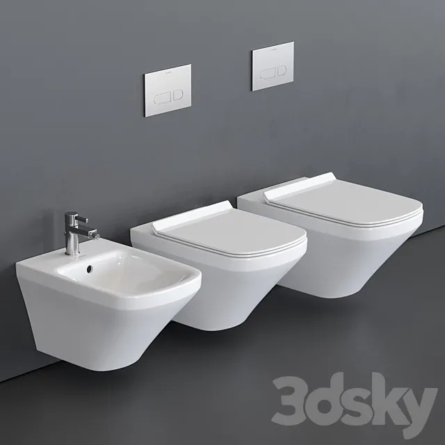 Duravit DuraStyle Wall-hung WC 3DModel