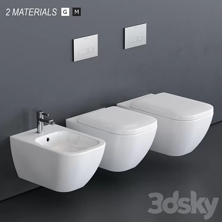 Duravit HAPPY D.2 Wall-hung WC