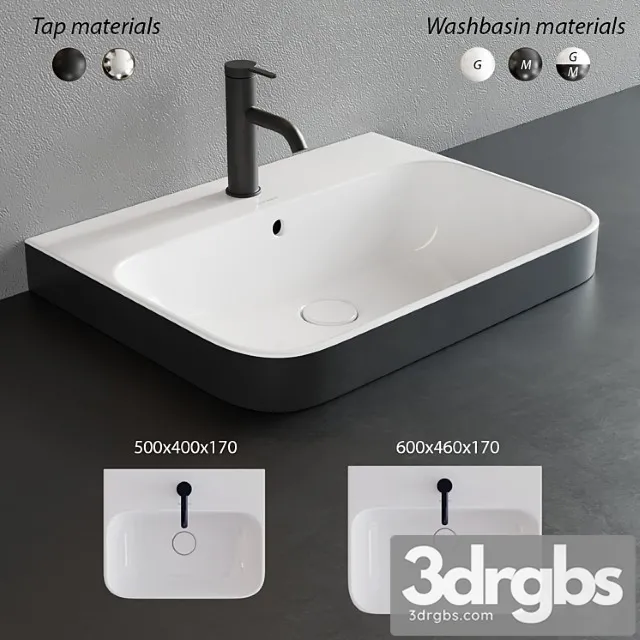 Duravit Happy D2 Plus Rectangular Washbasin Free Download