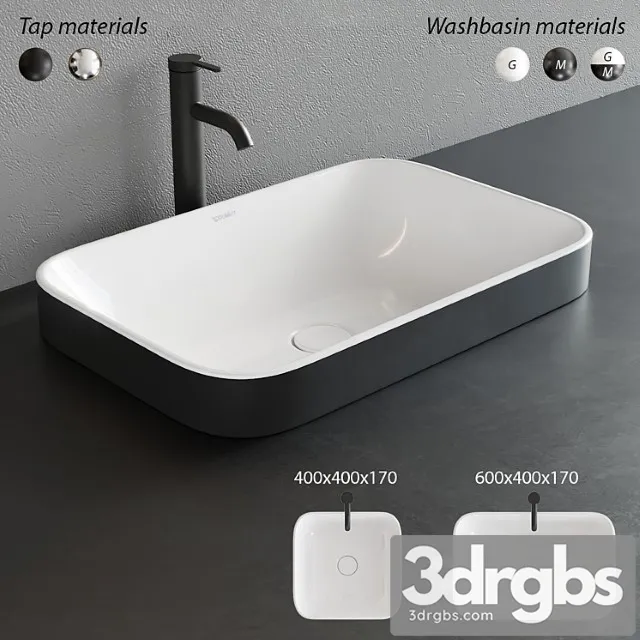 Duravit Happy D2 Plus Rectangular Washbasin Set 2 Free Download