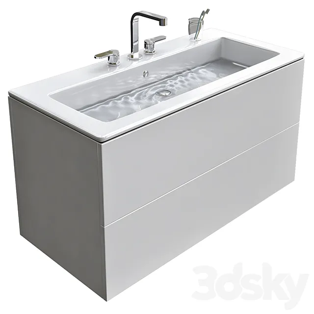 DURAVIT L-Cube 3D Model