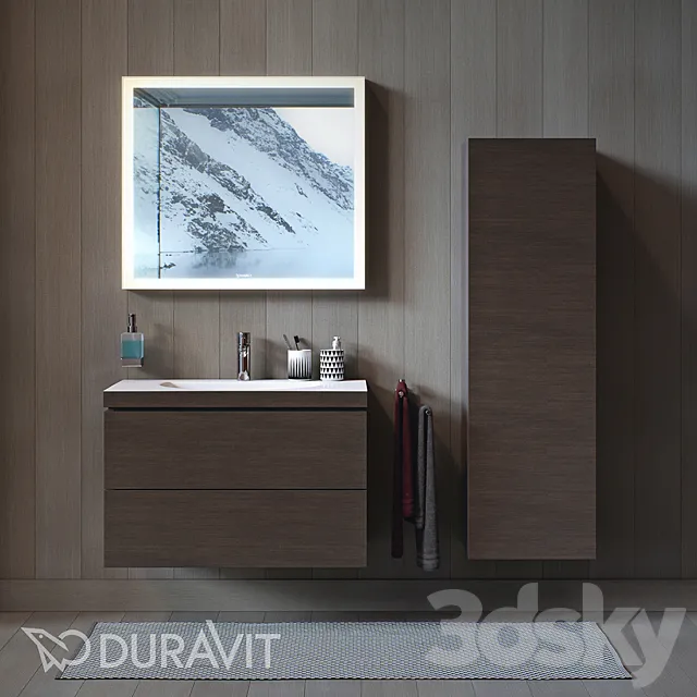 DURAVIT - L-CUBE C-BONDED 3DModel