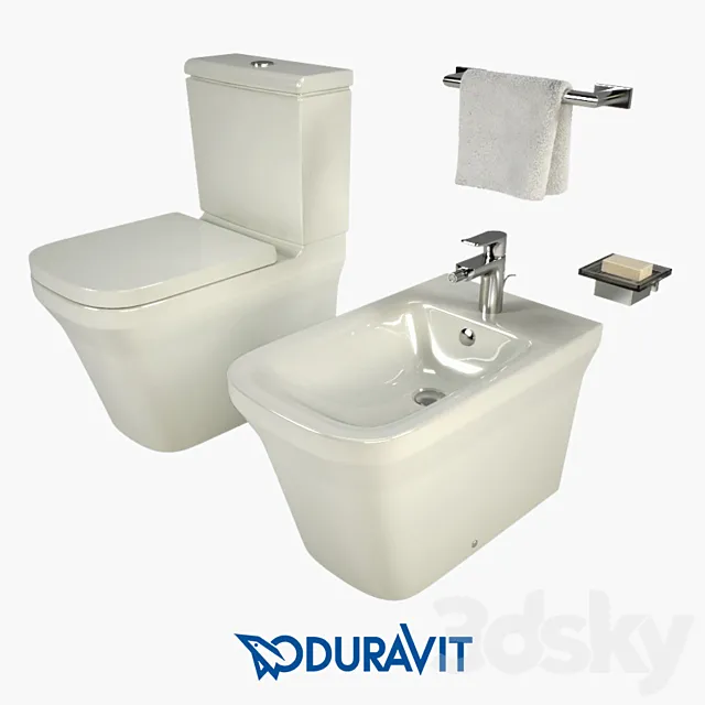 Duravit P3 Comforts 3D Model