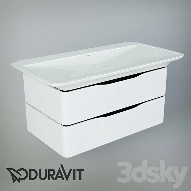 Duravit - Puravida 037110 + PV6767 3D Model