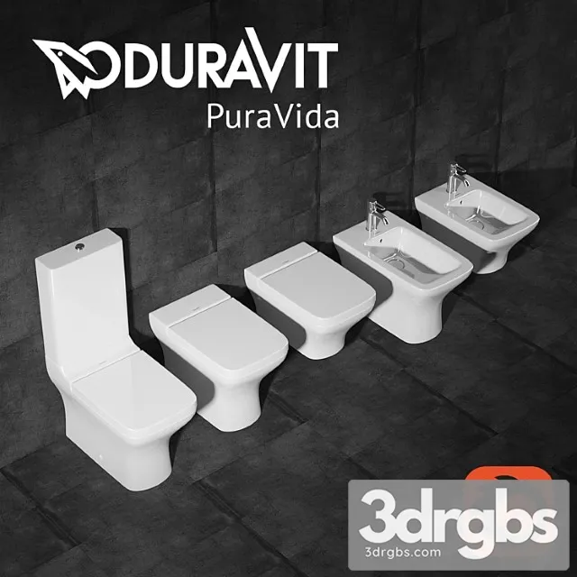 Duravit Puravida 2 3D Model Free