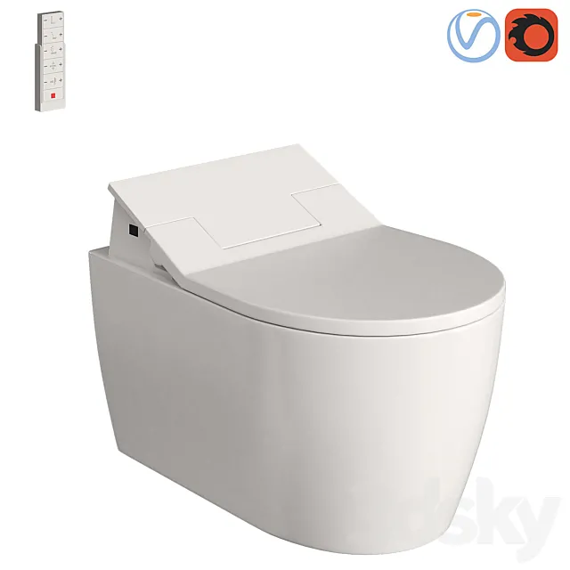 Duravit SensoWash Slim 3DModel