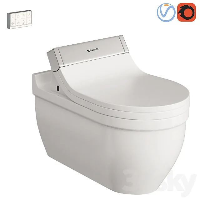 Duravit SensoWash starck 3DModel
