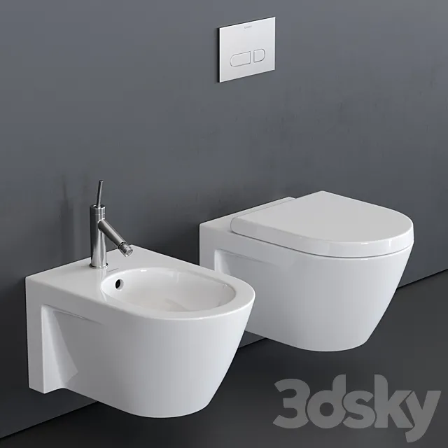 Duravit Starck 2 Wall-hung WC Free Download