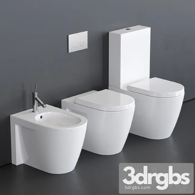 Duravit Starck 2 Wc 3D Model Free