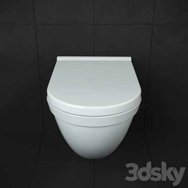 Duravit toilet # 222509 3D Model