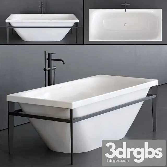 Duravit Xviu Bathtub 3D Model Free