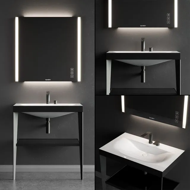 Duravit XViu Console sink 3D Model