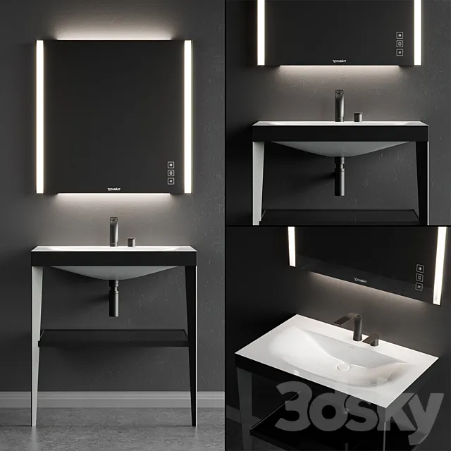 Duravit XViu | Console sink 3D Model