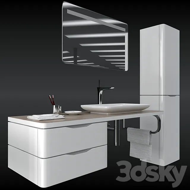 DURAVIT_PURAVIDA_set 3DModel