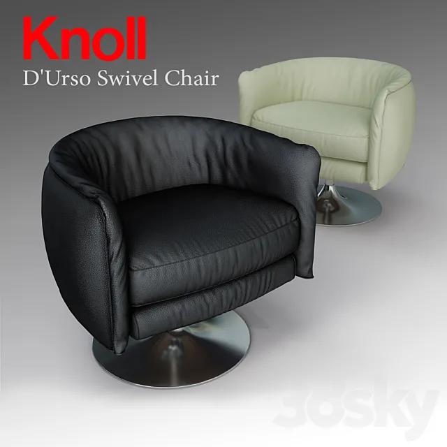 D'Urso Swivel Chair 3DModel