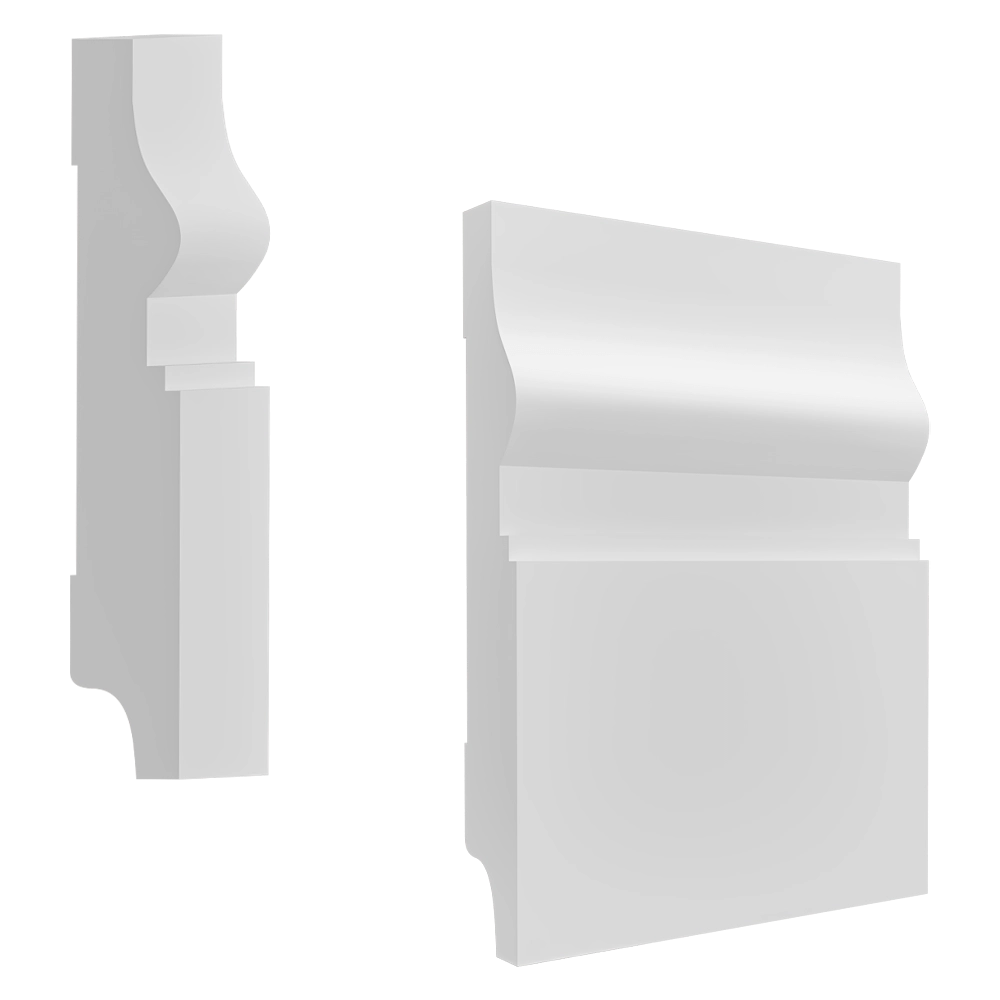 Dusek Decor  - Skirting board Marseille 3D Model